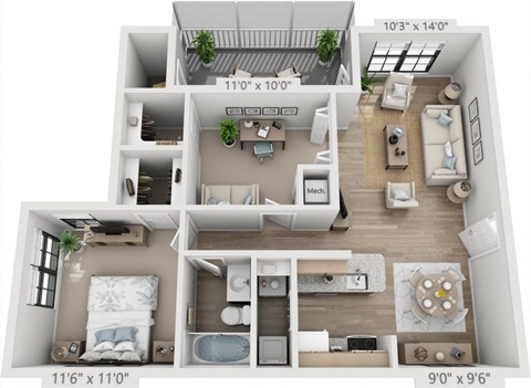 3101 Port Royale Blvd 1-2 Beds Apartment for Rent - Photo Gallery 42